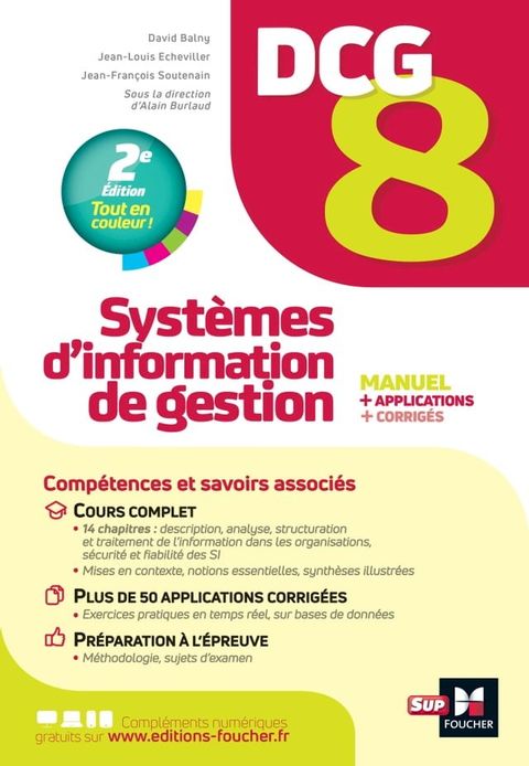 DCG 8 Syst&egrave;mes d'information de gestion Manuel et applications 5e &eacute;dition(Kobo/電子書)