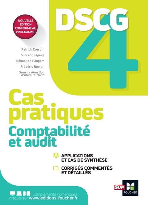 DSCG 4 - Comptabilité et audit - Cas pratiques(Kobo/電子書)