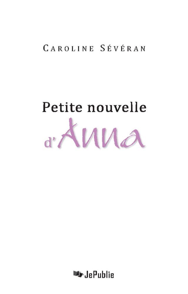  Petite nouvelle d'Anna(Kobo/電子書)