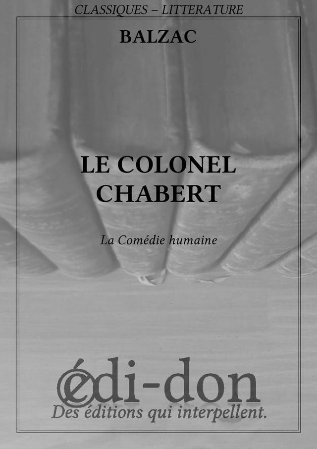  Le Colonel Chabert(Kobo/電子書)