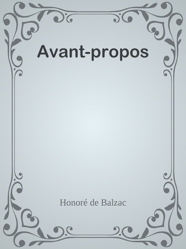  Avant-propos(Kobo/電子書)