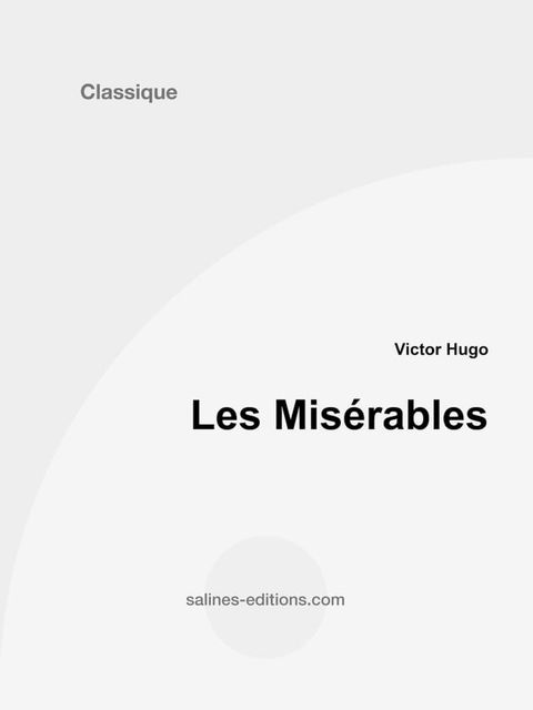 Les Mis&eacute;rables(Kobo/電子書)