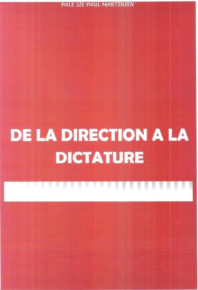  DE LA DIRECTION A LA DICTATURE(Kobo/電子書)