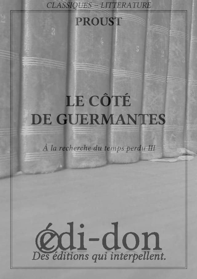  Le côté de Guermantes(Kobo/電子書)