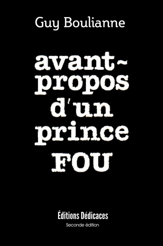  Avant-propos d'un prince fou(Kobo/電子書)