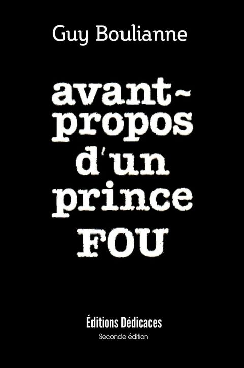 Avant-propos d'un prince fou(Kobo/電子書)