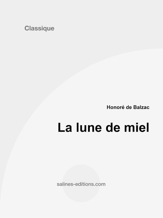  La lune de miel(Kobo/電子書)