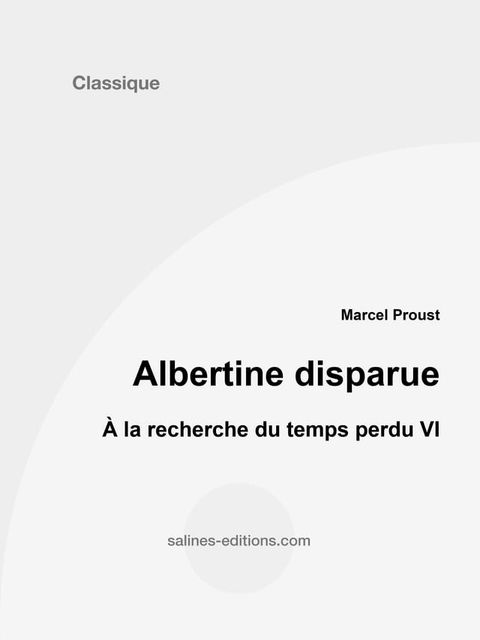 Albertine disparue(Kobo/電子書)