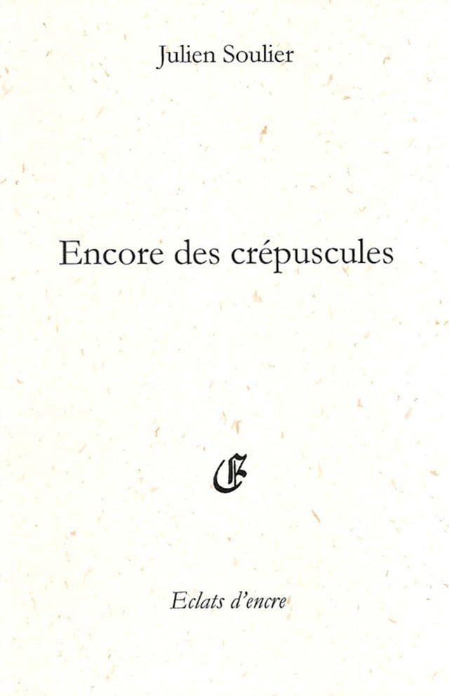  Encore des crépuscules(Kobo/電子書)