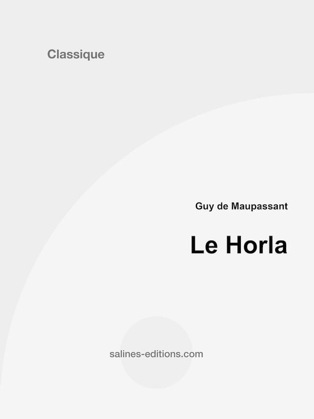  Le Horla(Kobo/電子書)