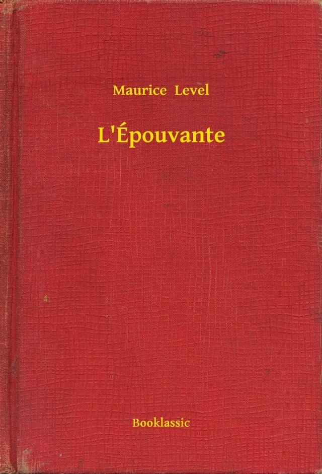  L'&Eacute;pouvante(Kobo/電子書)