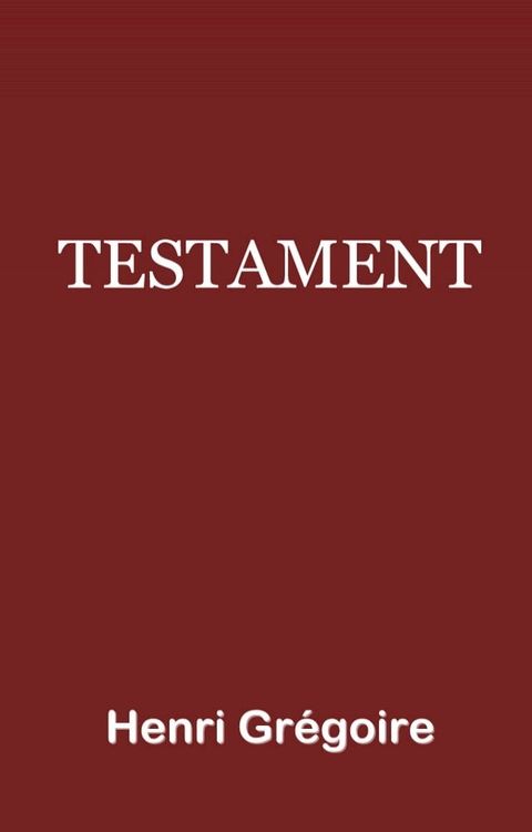 Testament (Grégoire)(Kobo/電子書)