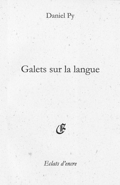 Galets sur la langue(Kobo/電子書)