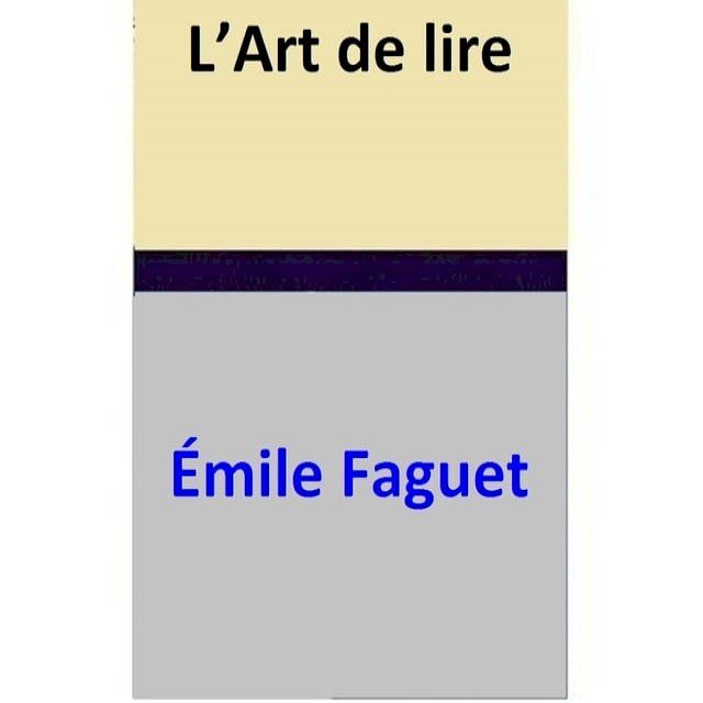  L’Art de lire(Kobo/電子書)