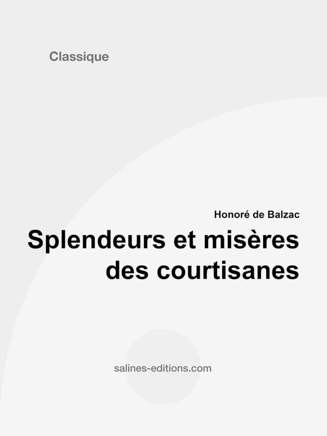  Splendeurs et misères des courtisanes(Kobo/電子書)