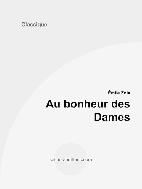 Au bonheur des Dames(Kobo/電子書)