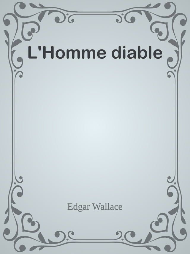  L'Homme diable(Kobo/電子書)