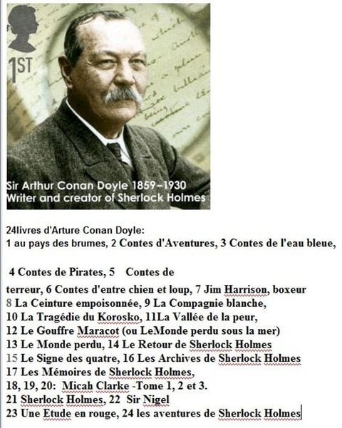 24 livres d'Arthur Conan Doyle(Kobo/電子書)