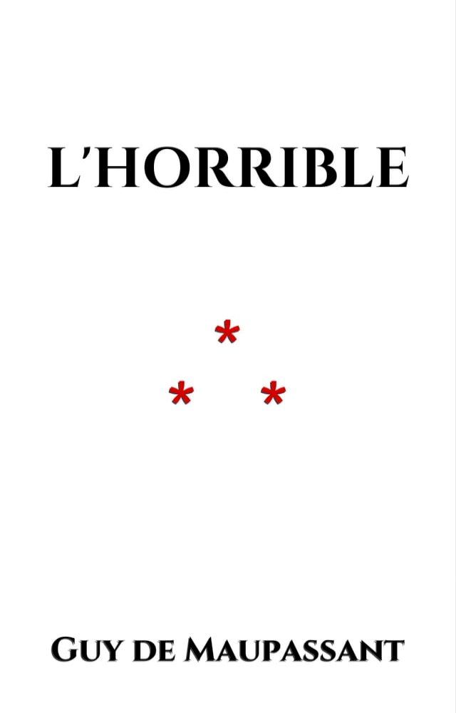  L'Horrible(Kobo/電子書)