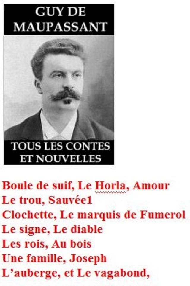  15 nouvelles illustr&eacute;es de Guy de Maupassant(Kobo/電子書)