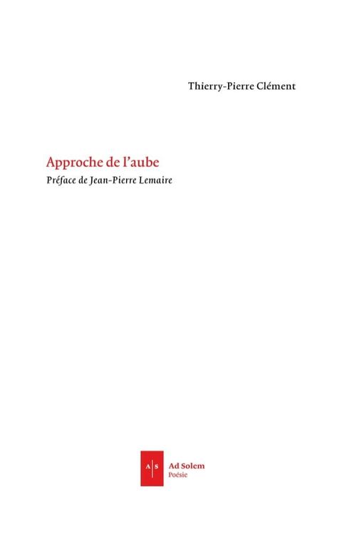 Approche de l'aube(Kobo/電子書)