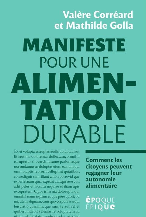 Manifeste pour une alimentation durable(Kobo/電子書)