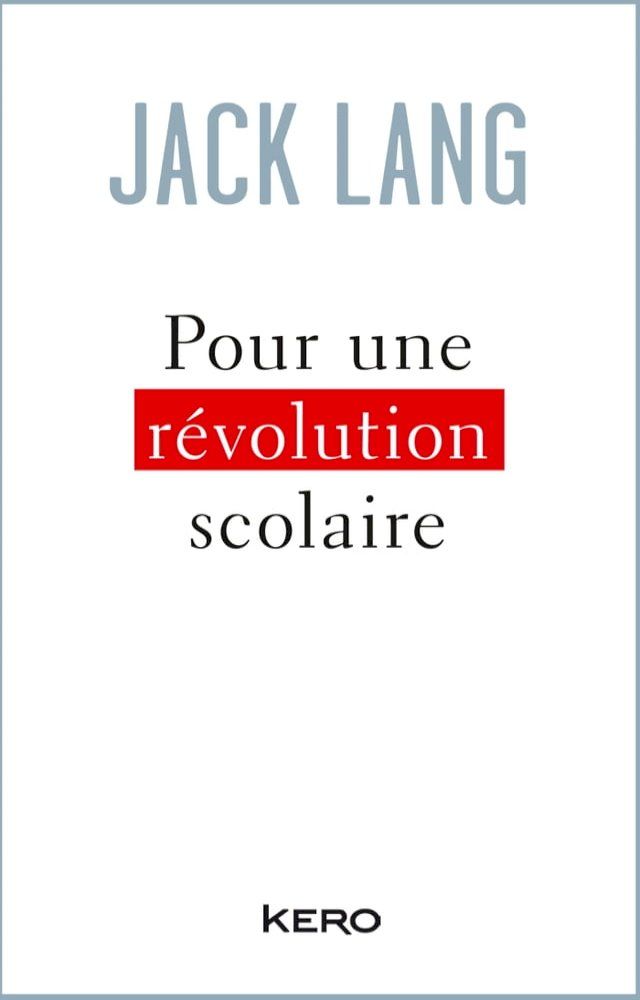  Pour une r&eacute;volution scolaire(Kobo/電子書)