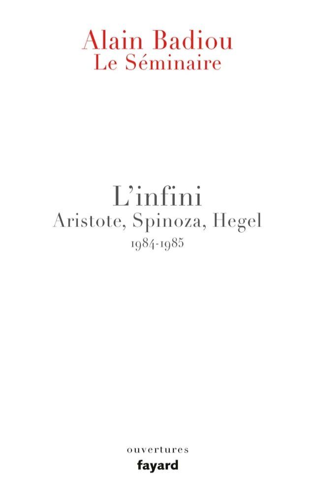  Le Séminaire - L'Infini.(Kobo/電子書)