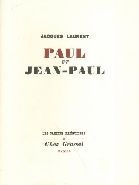 Paul et Jean-Paul(Kobo/電子書)