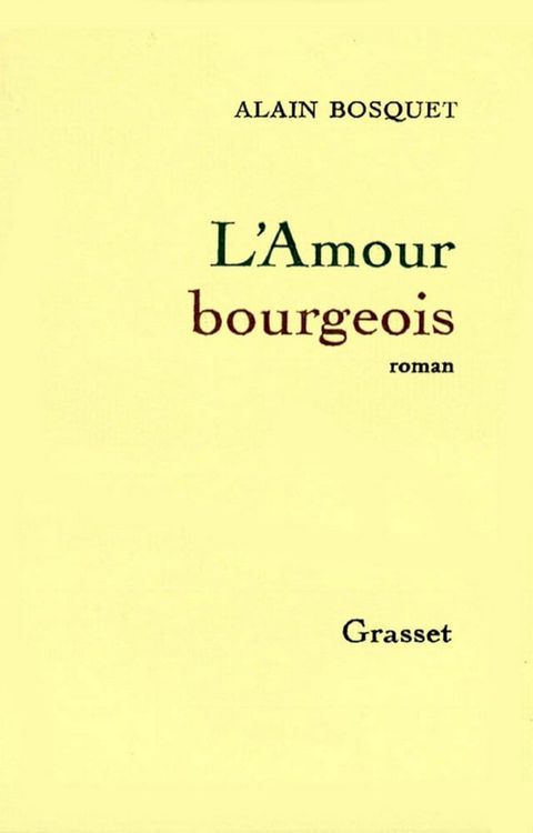 L'amour bourgeois(Kobo/電子書)