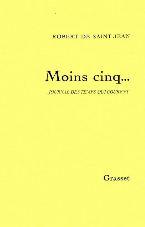 Moins cinq...(Kobo/電子書)