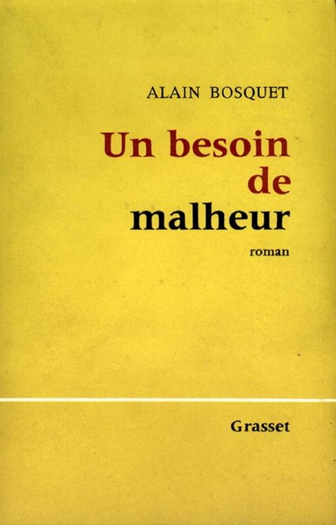 Un besoin de malheur(Kobo/電子書)