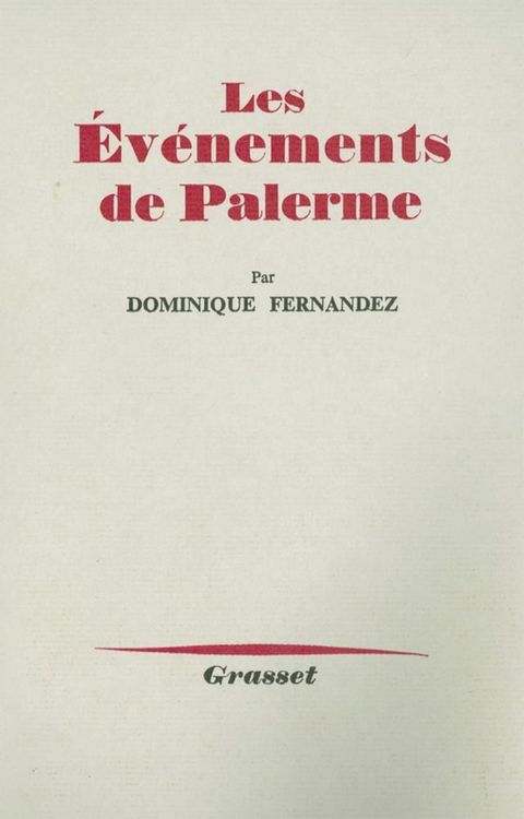 Les &eacute;v&eacute;nements de Palerme(Kobo/電子書)