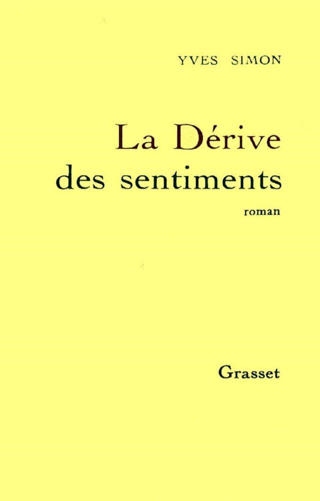  La dérive des sentiments(Kobo/電子書)