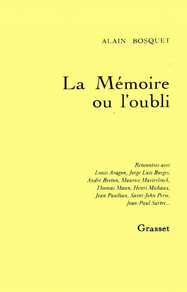  La mémoire ou l'oubli(Kobo/電子書)