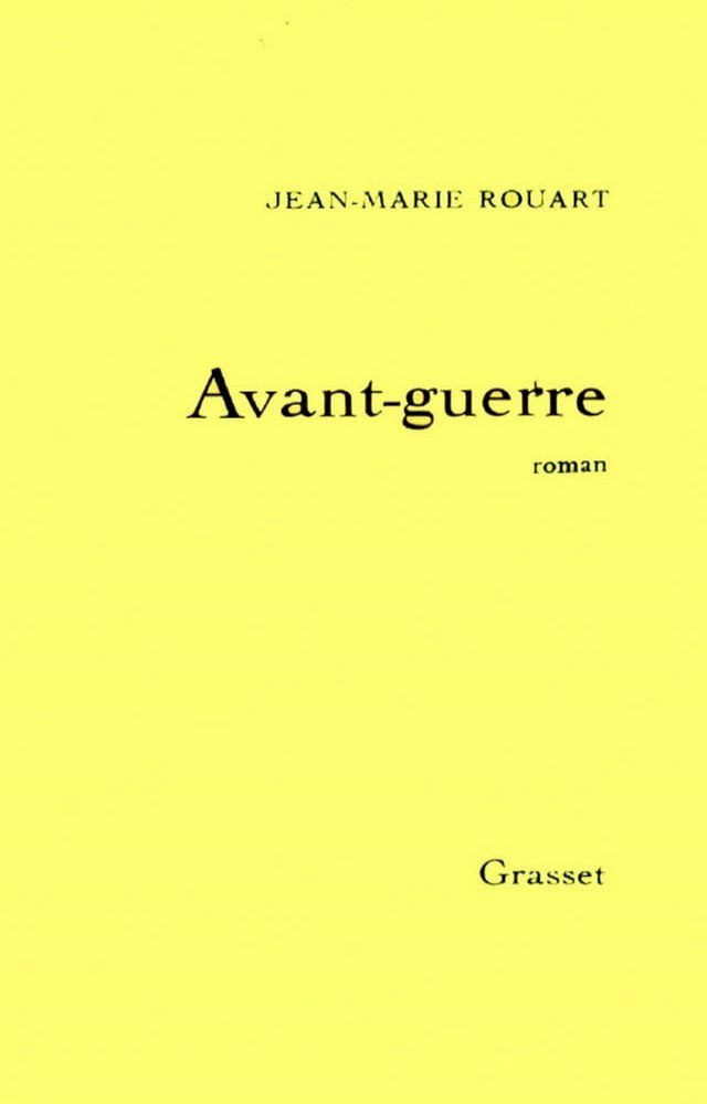  Avant-guerre(Kobo/電子書)