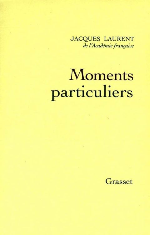 Moments particuliers(Kobo/電子書)