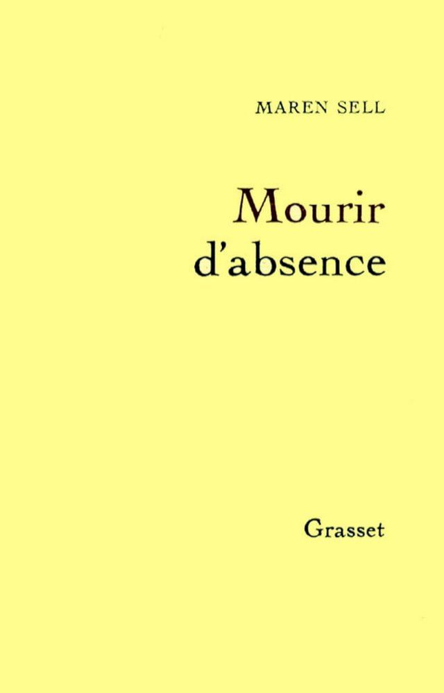  Mourir d'absence(Kobo/電子書)