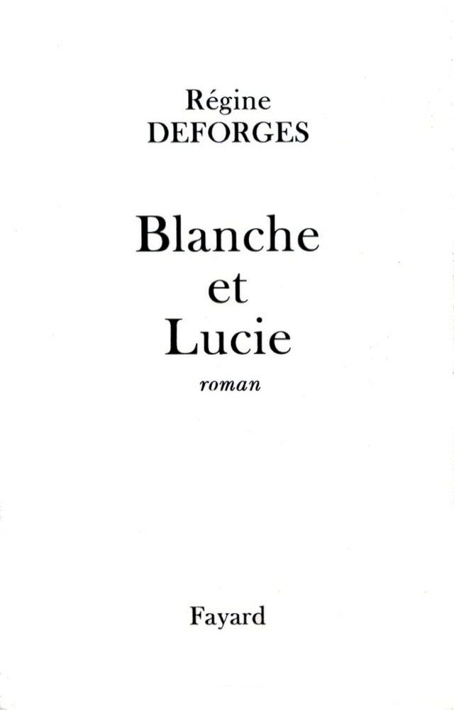  Blanche et Lucie(Kobo/電子書)