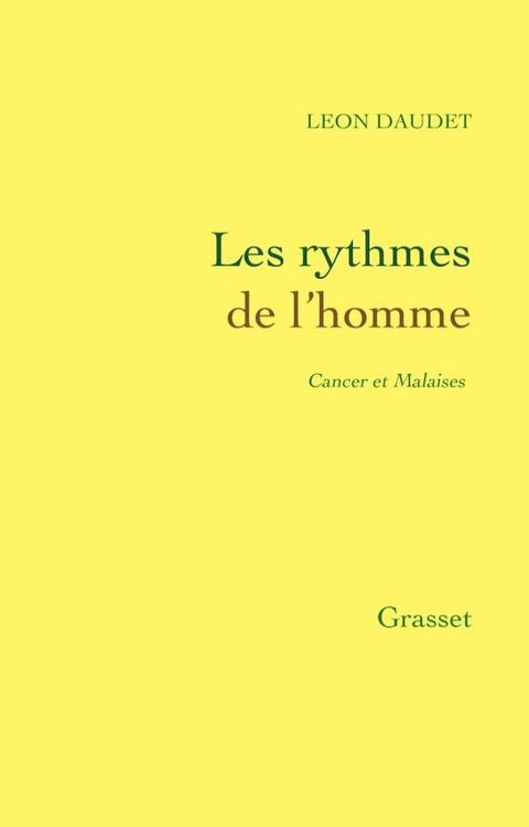 Les rythmes de l'homme - Cancer et Malaises(Kobo/電子書)