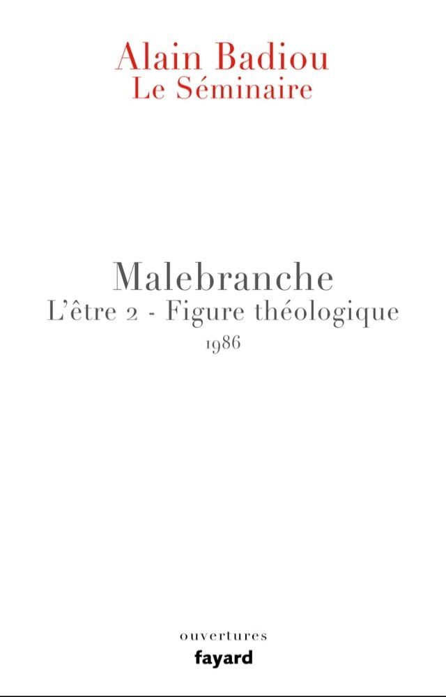  Le Séminaire - Malebranche(Kobo/電子書)