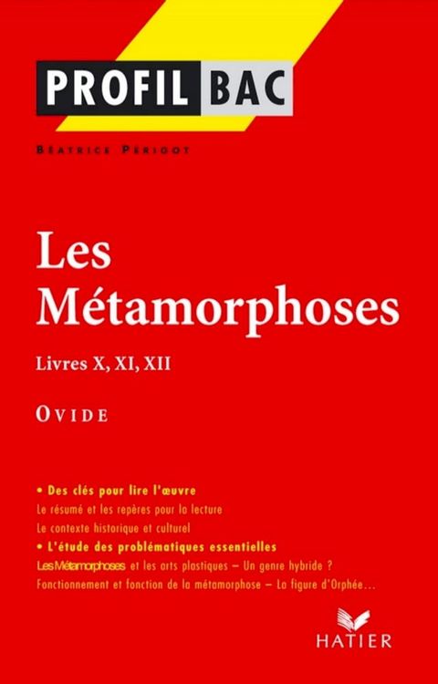 Profil - Ovide : Les M&eacute;tamorphoses, Livres X, XI, XII(Kobo/電子書)