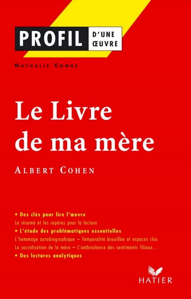  Profil - Cohen (Albert) : Le Livre de ma mère(Kobo/電子書)