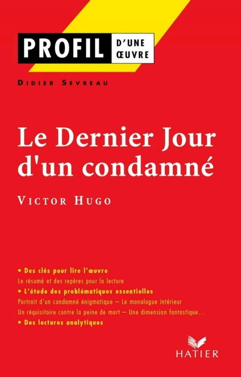 Profil - Hugo (Victor) : Le Dernier jour d'un condamn&eacute;(Kobo/電子書)