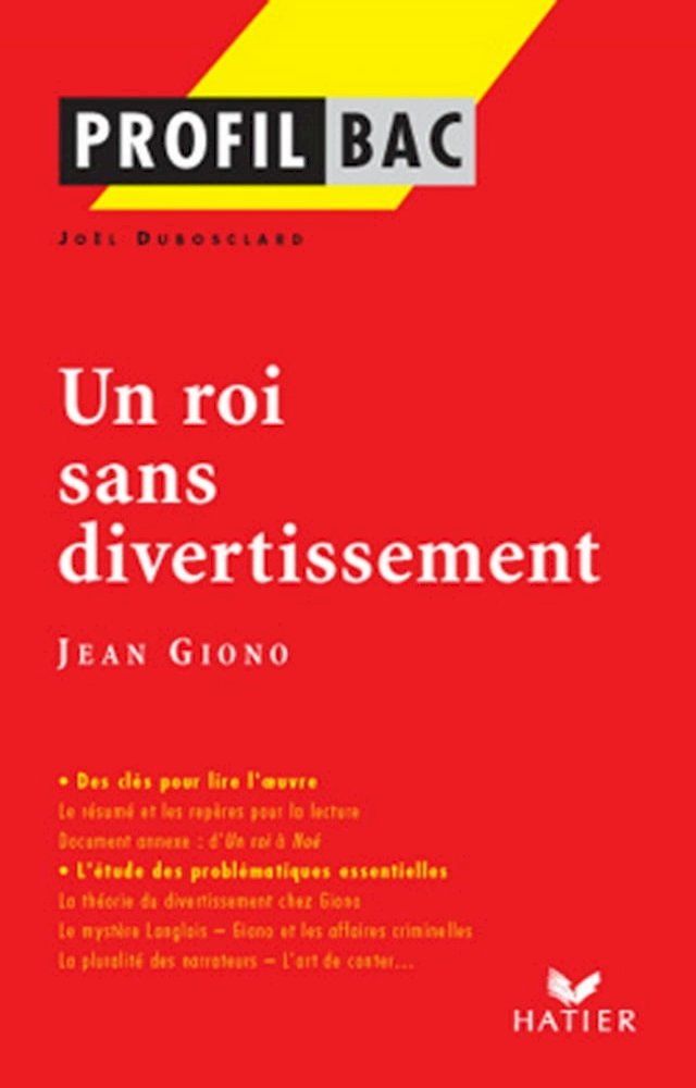  Profil - Giono (Jean) : Un roi sans divertissement(Kobo/電子書)