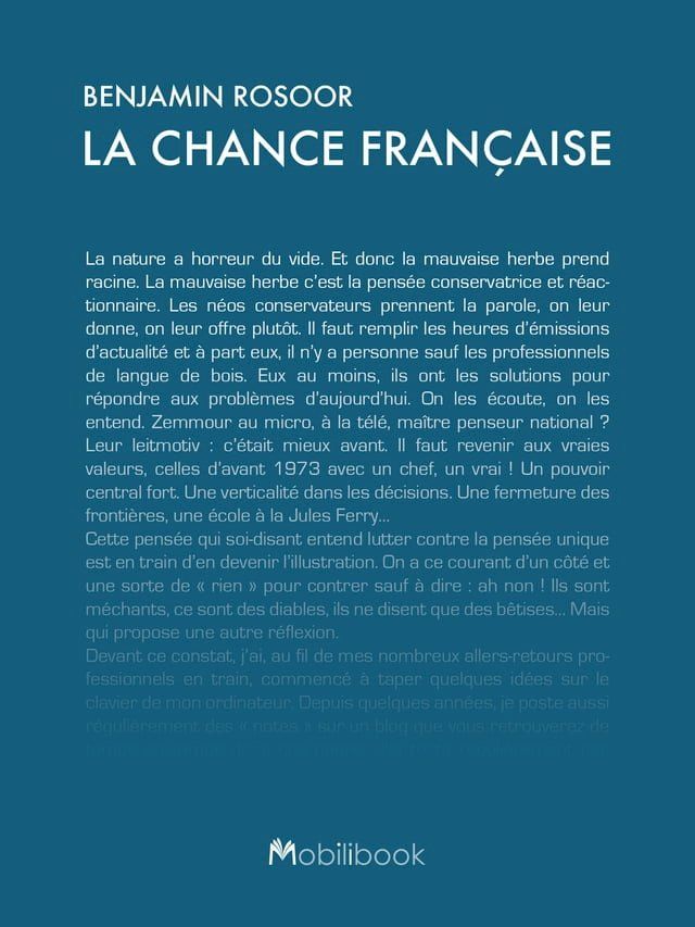  La chance française(Kobo/電子書)