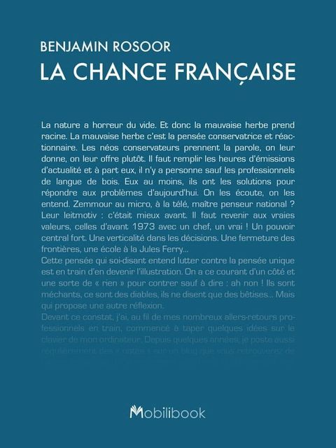 La chance fran&ccedil;aise(Kobo/電子書)