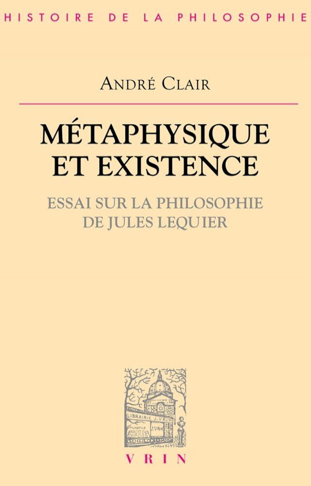  M&eacute;taphysique et existence(Kobo/電子書)