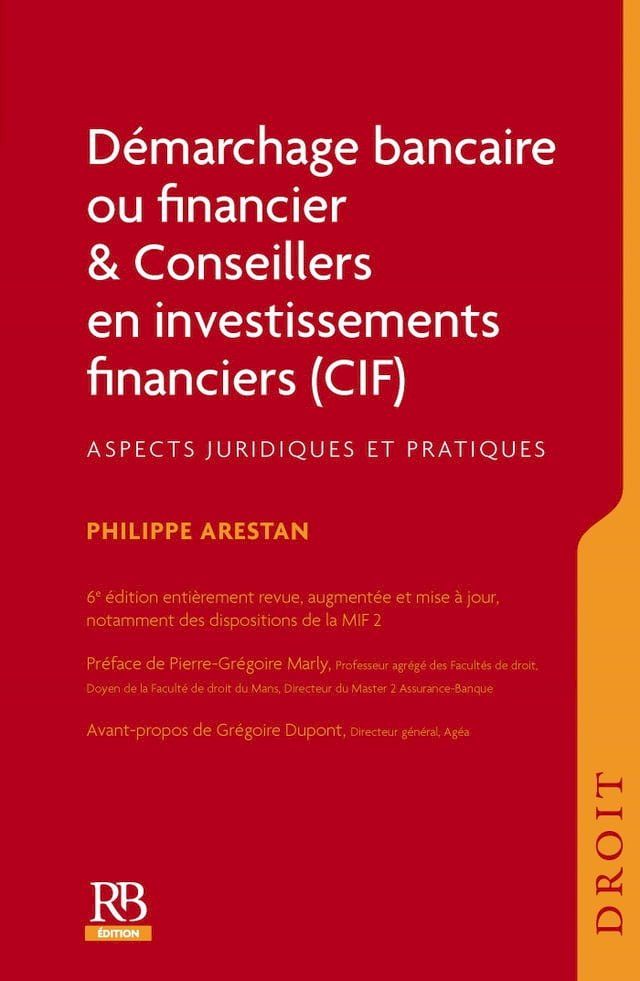  D&eacute;marchage bancaire ou financier & Conseillers en investissements financiers (CIF)(Kobo/電子書)