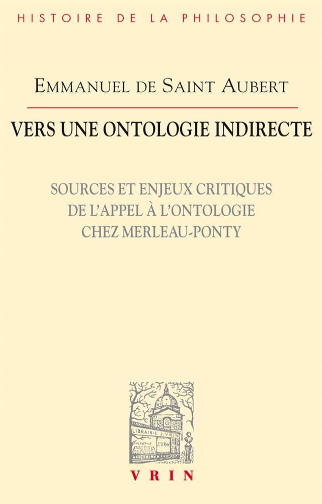  Vers une ontologie indirecte(Kobo/電子書)